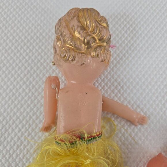 Vintage Celluloid Dolls Lot 3 Kewpie Betty Boop Flapper Girl Japan - Picture 7 of 8